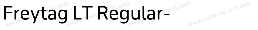 Freytag LT Regular字体转换